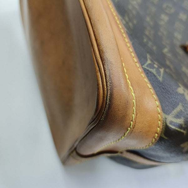 NOÉ GM Monogram Coated Canvas Brown