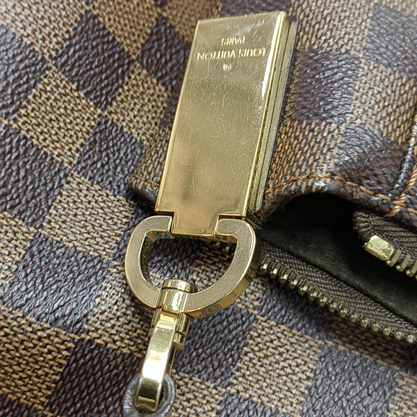 PORTOBELLO PM Damier Ebene Coated Canvas Brown