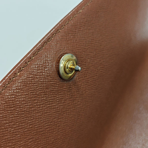 DAME GM Monogram Coated Canvas Brown