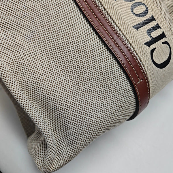 Woody Large Canvas Beige
