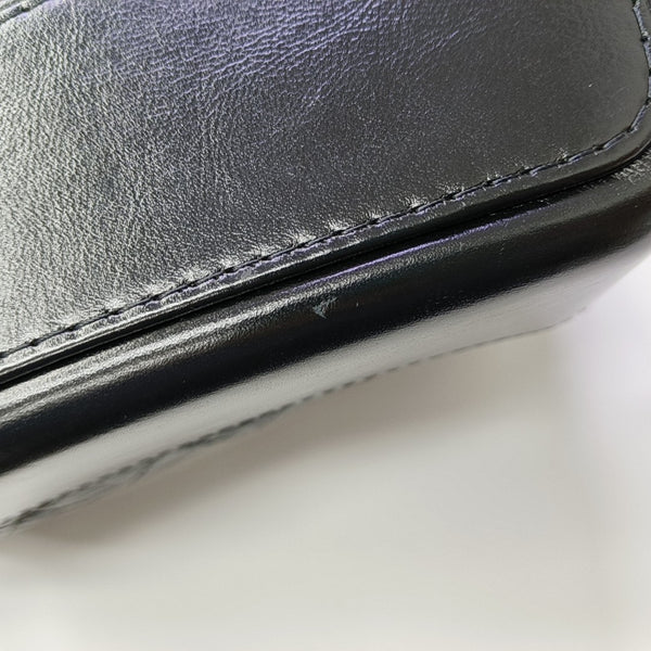 GABRIELLE Quilted Calfskin Black