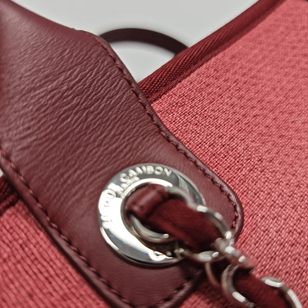 DEAUVILLE Small Fabric Red