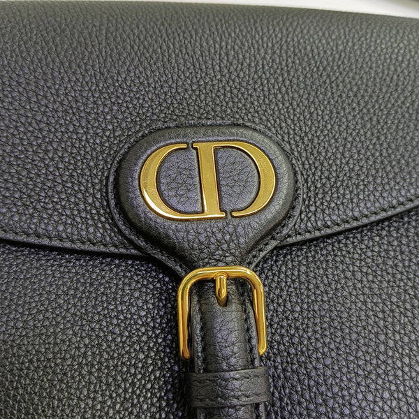 Bobby Medium Calfskin Black