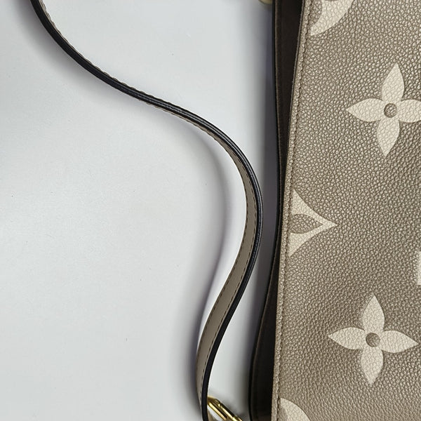 ALL IN BB Monogram Calfskin Gray