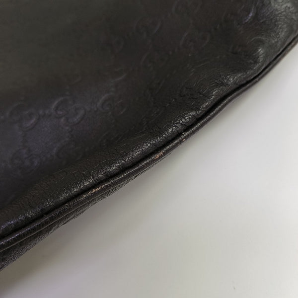 GG Imprime Monogram Calfskin Black