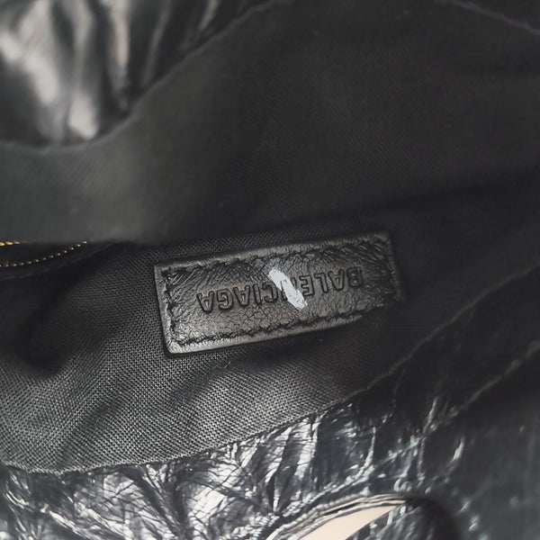 Calfskin Shoulder Bag Black