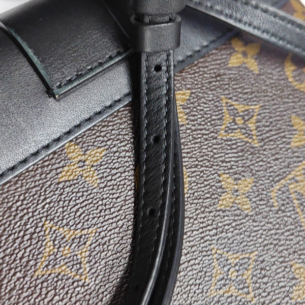 LOCKY BB Monogram Coated Canvas Brown
