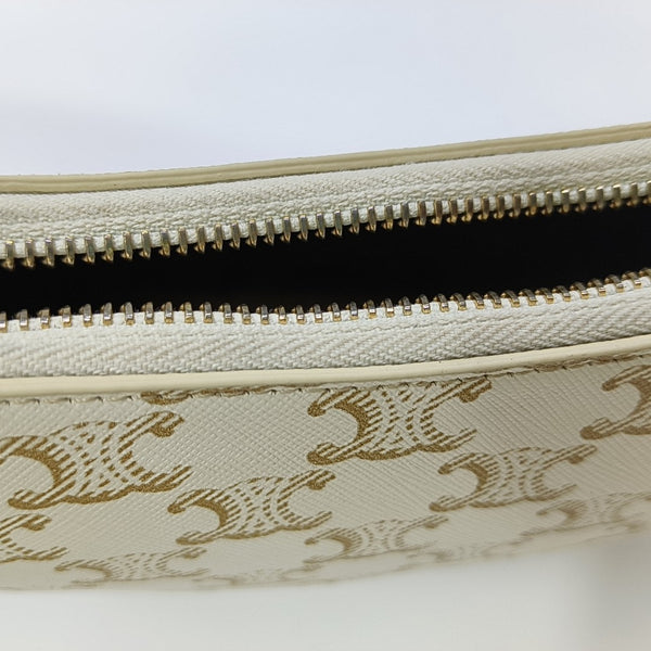 AVA Medium Coated Canvas White