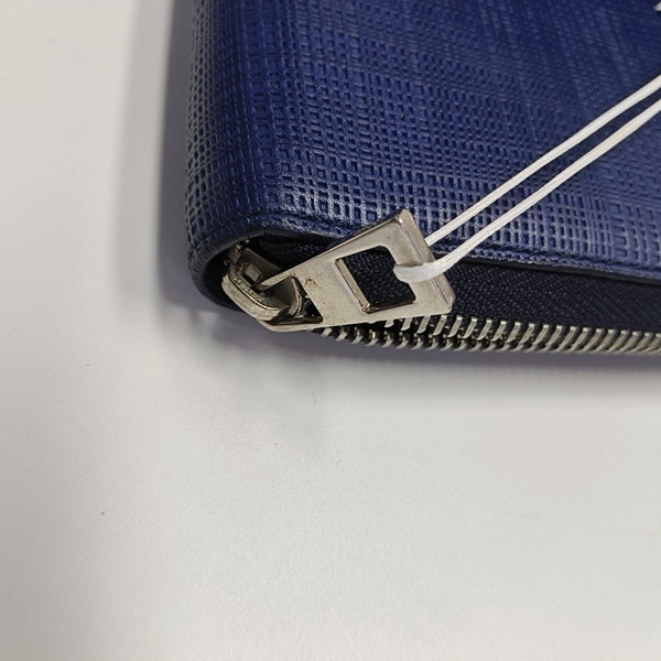 Calfskin Wallet Blue