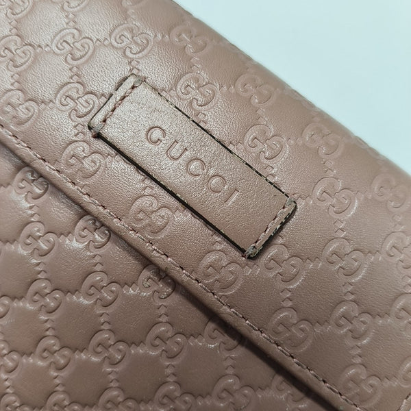 Monogram Calfskin Wallet Pink