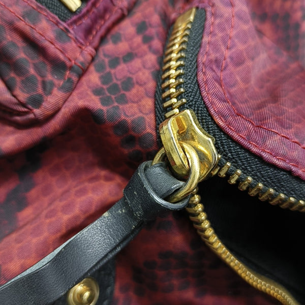 The Rucksack Medium Nylon Red