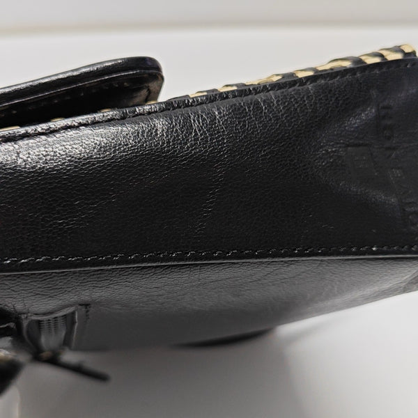 Calfskin Shoulder Bag Black