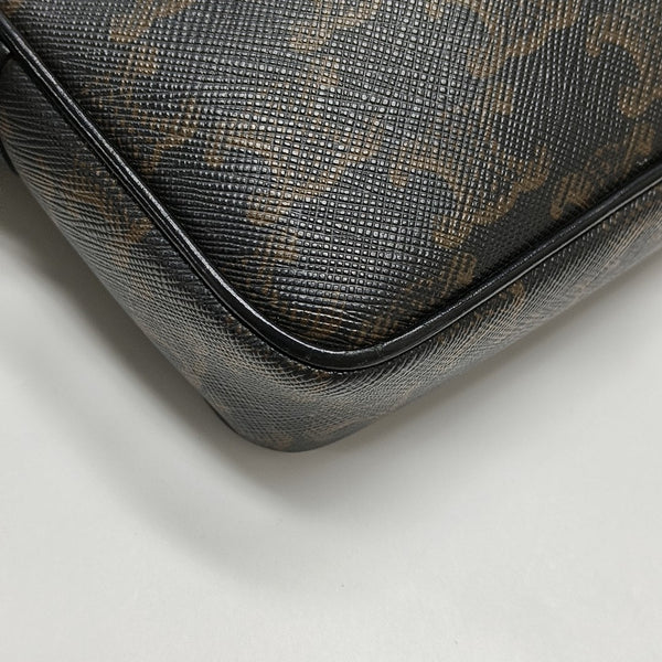 TRIOMPHE Medium Coated Canvas Black