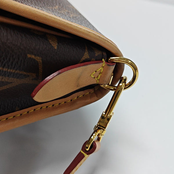 DIANE Monogram Coated Canvas Brown