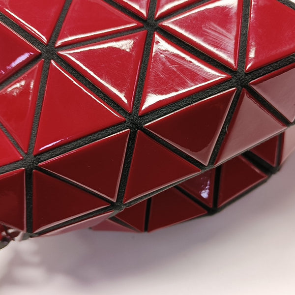 Special Material Shoulder Bag Red