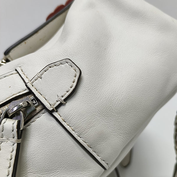 Calfskin Backpack White