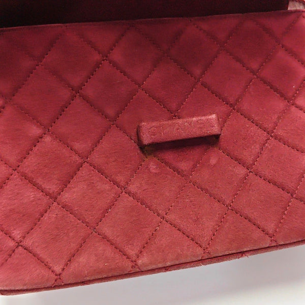 Quilted Suede Red