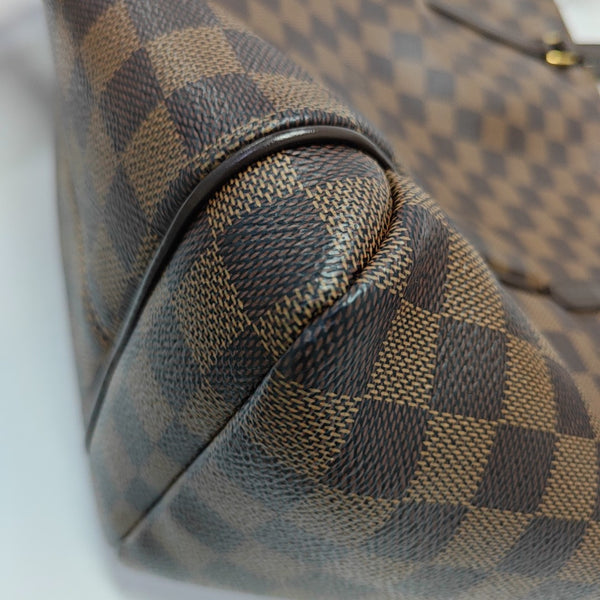 Authenticated pre-owned TOTALLY MM Damier Ebene Coated Canvas Brown - Tote Bag at Looply