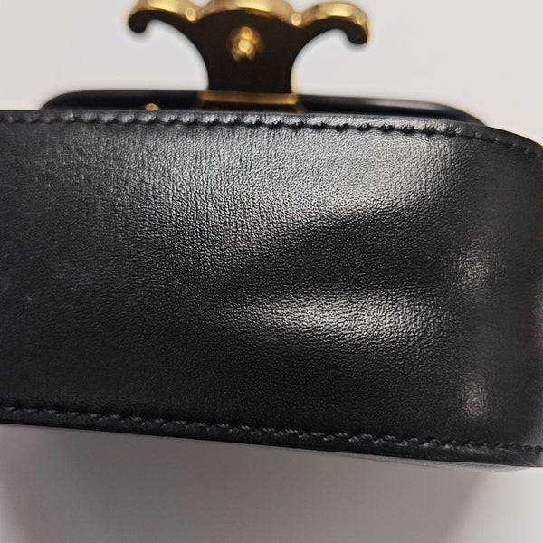 TRIOMPHE Mini Calfskin Black