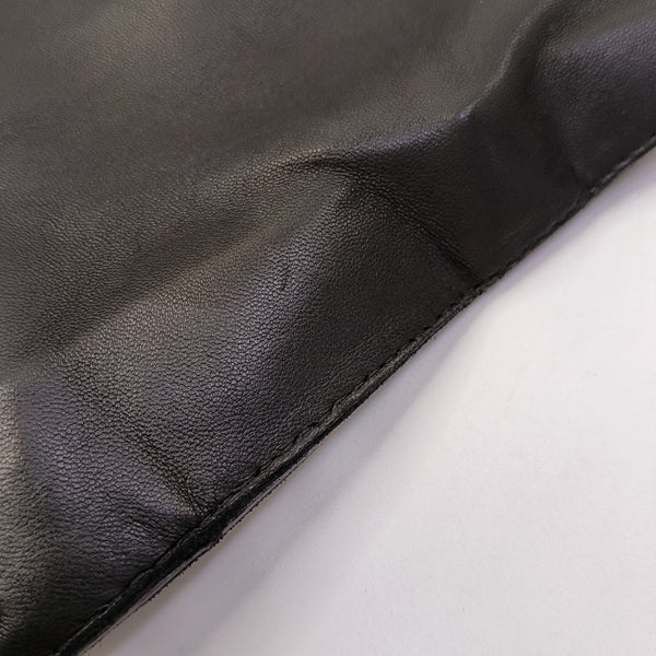 Lambskin Tote Bag Black