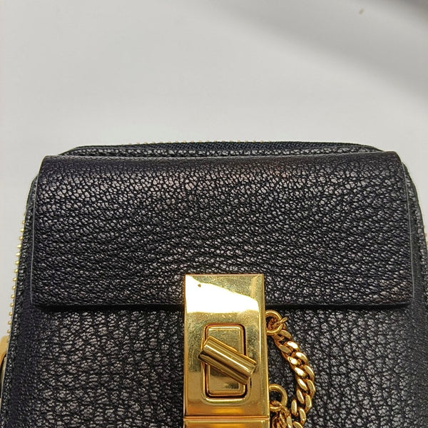 Authenticated pre-owned Drew Calfskin Black Wallet - Wallet at Looply