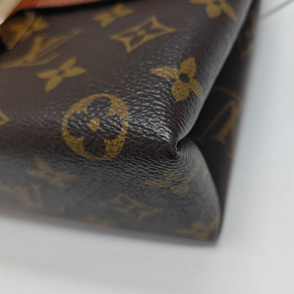 LOCKY BB Monogram Coated Canvas Brown
