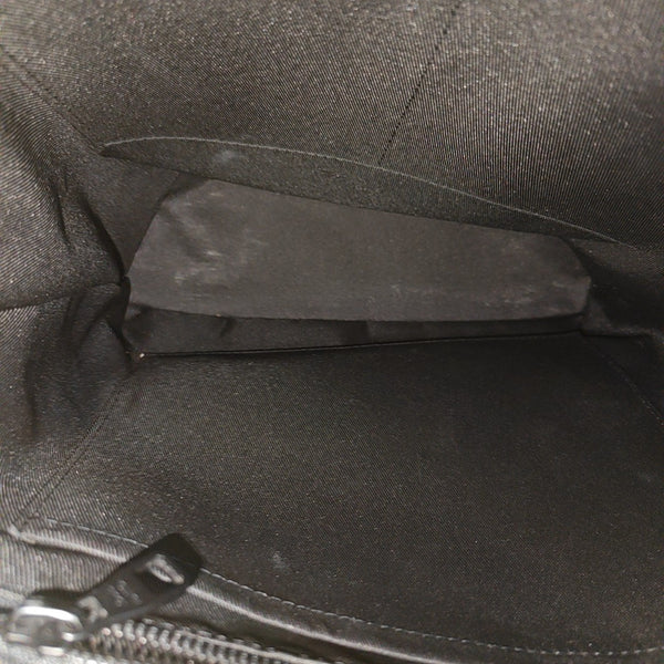 CHRISTOPHER PM Monogram Calfskin Black