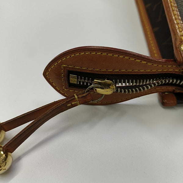 POPINCOURT Monogram Coated Canvas Brown