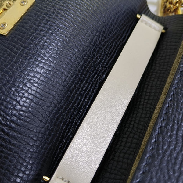 Drew Mini Calfskin Black