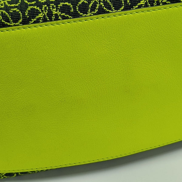 Fabric Top Handle Bag Small Yellow