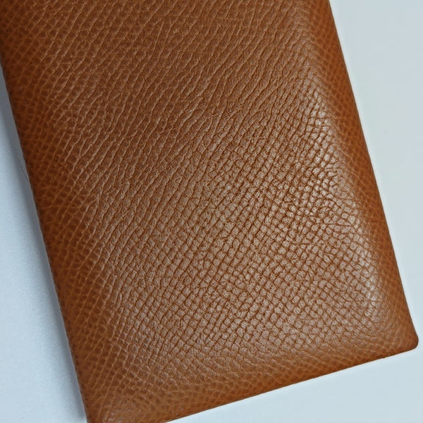 Calvi Epsom Brown Card Holder
