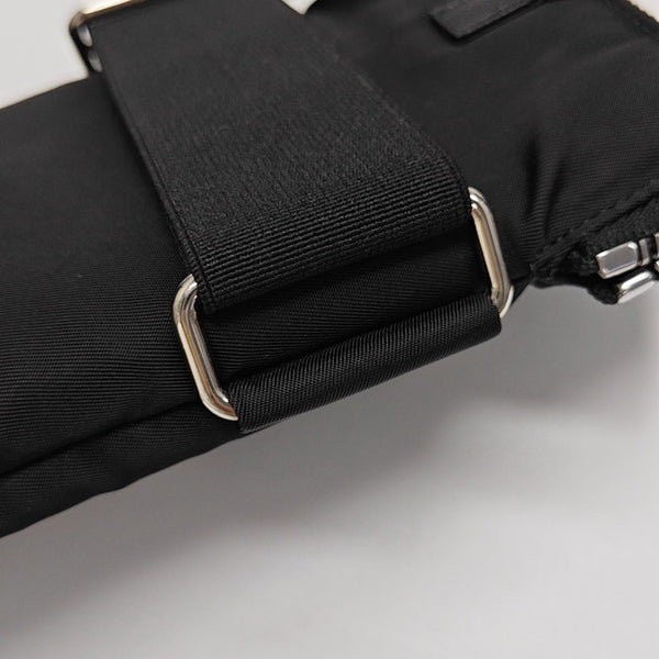 Nylon Shoulder Bag Black