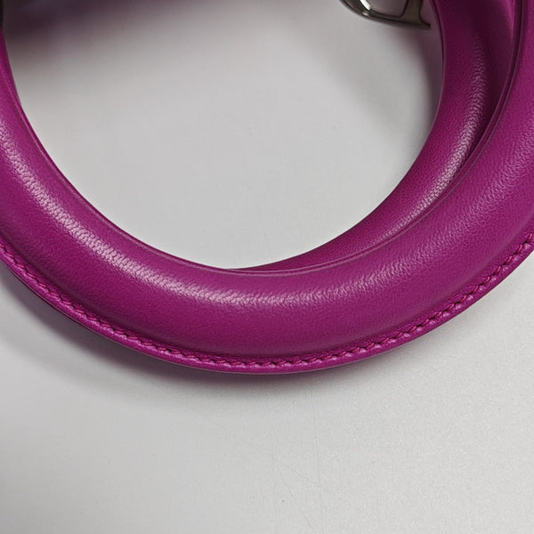 Cannage Calfskin Shoulder Bag Pink