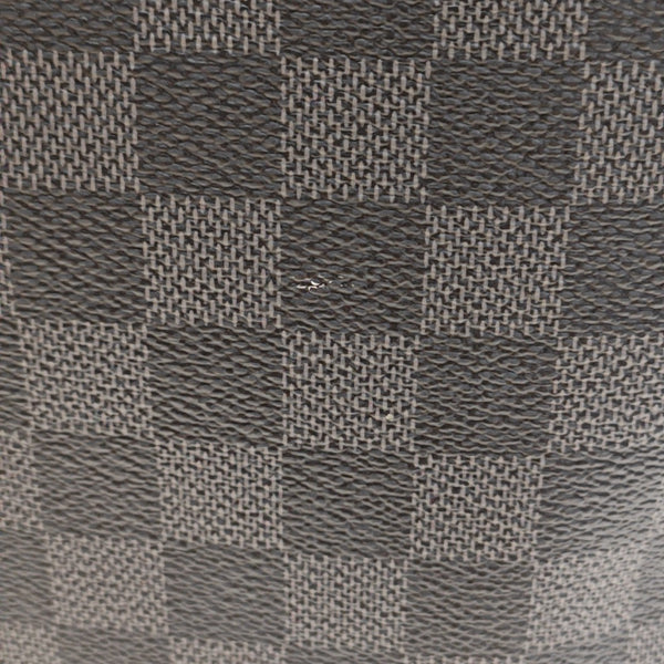 DANIEL GM Damier Graphite Coated Canvas Gray