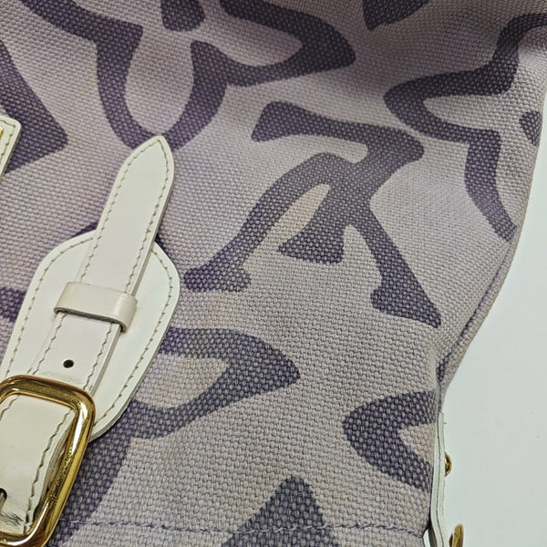 TAHITIENNE CABAS MM Monogram Canvas Purple