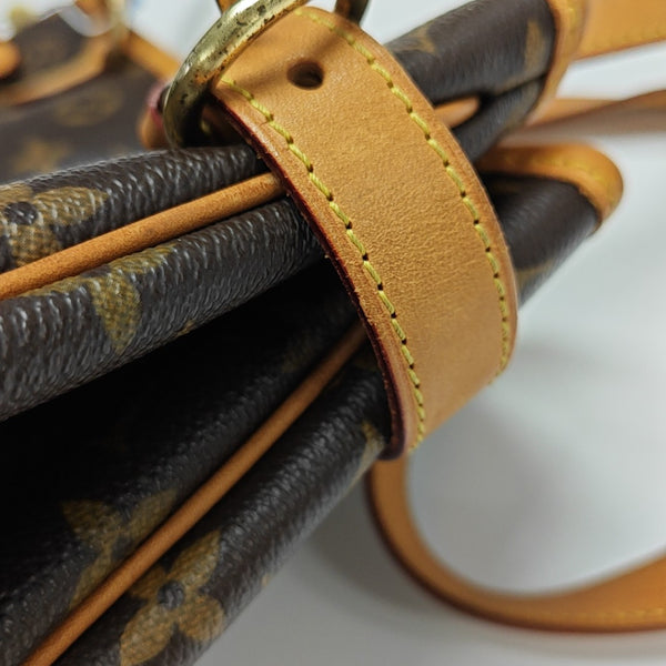 BATIGNOLLES Monogram Coated Canvas Brown