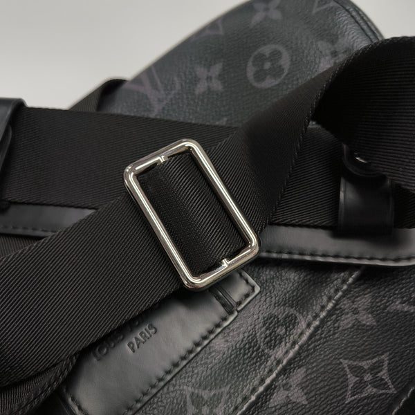 VOYAGER PM Monogram Coated Canvas Black