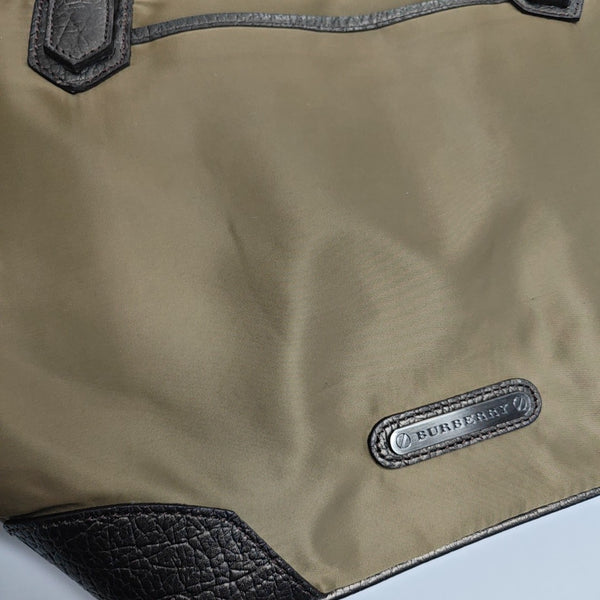 Special Material Top Handle Bag Green