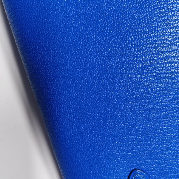 Kelly Chèvre Mysore Blue Wallet