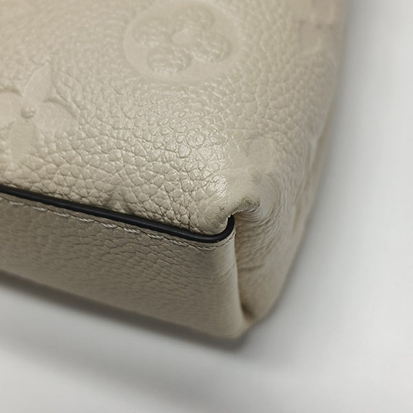 NANO MADELEINE Nano Monogram Calfskin Beige
