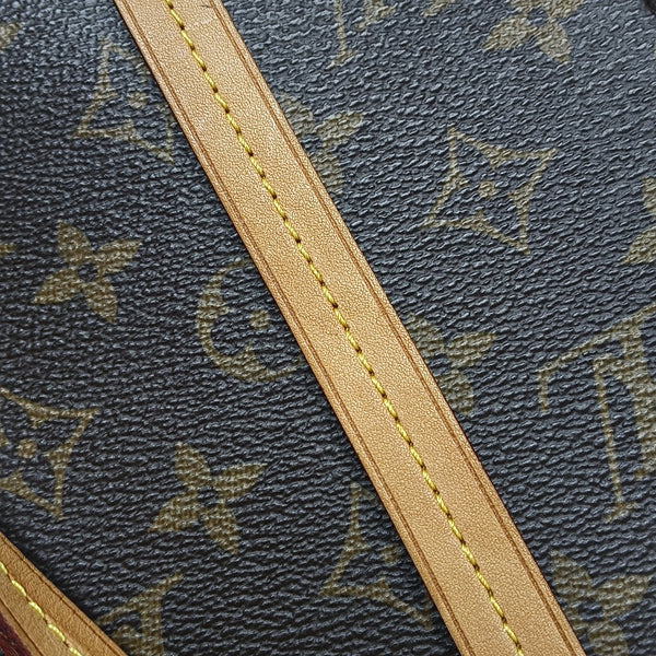 MONTSOURIS MM Monogram Coated Canvas Brown