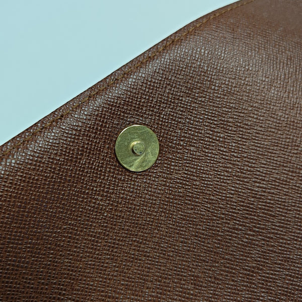 MUSETTE TANGO Monogram Coated Canvas Brown