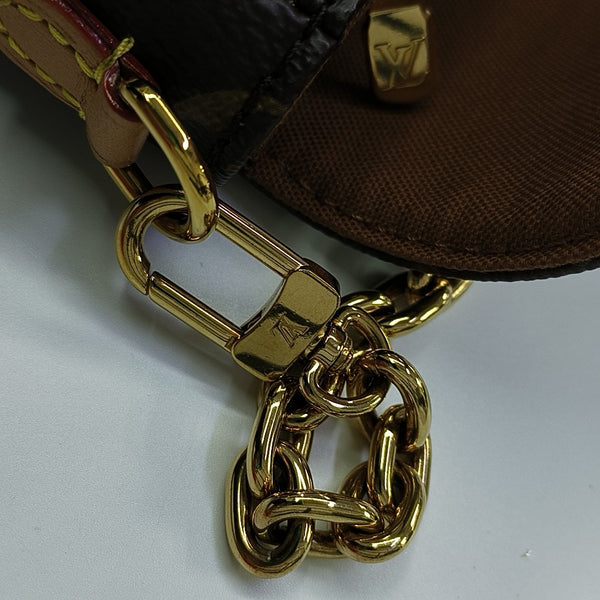 IVY Monogram Coated Canvas Brown