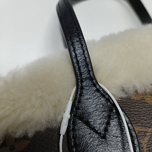 NEVERFULL INSIDE OUT BB Monogram Coated Canvas Brown