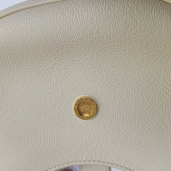 SERPENTI ELLIPSE Calfskin White