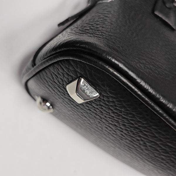 Calfskin Shoulder Bag Black