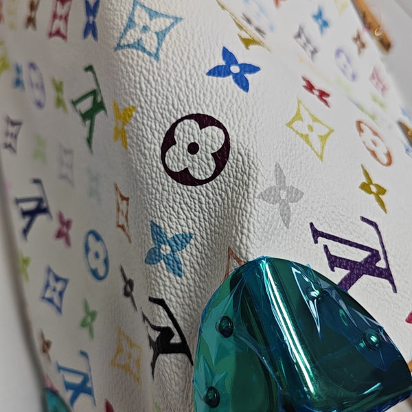 LV × TM SPEEDY 30 Monogram Coated Canvas White