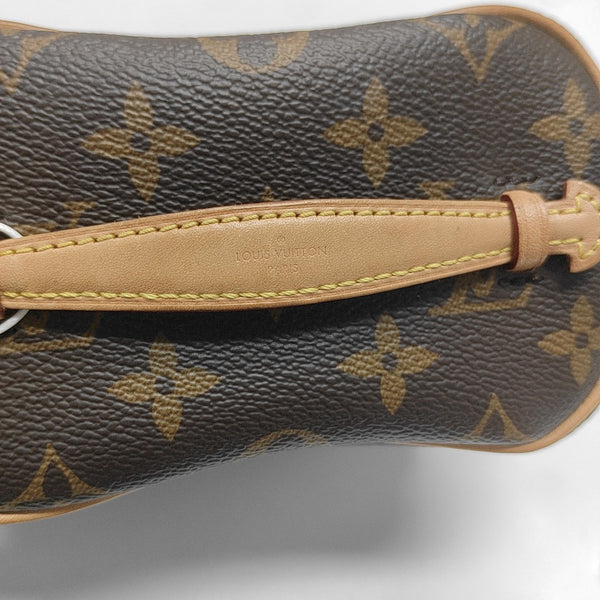 NICE Super Mini Monogram Coated Canvas Brown