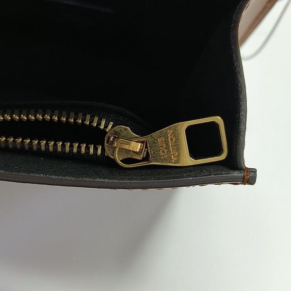 DAUPHINE WOC Monogram Coated Canvas Brown