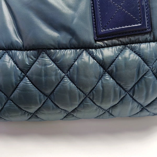 COCO COCOON Quilted Nylon Blue